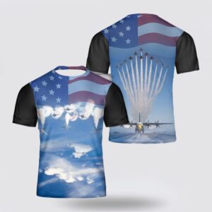 US Navy Blue Angels 3D T Shirt…