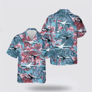 US Navy Boeing E-6 Mercury Hawaiian Shirt…