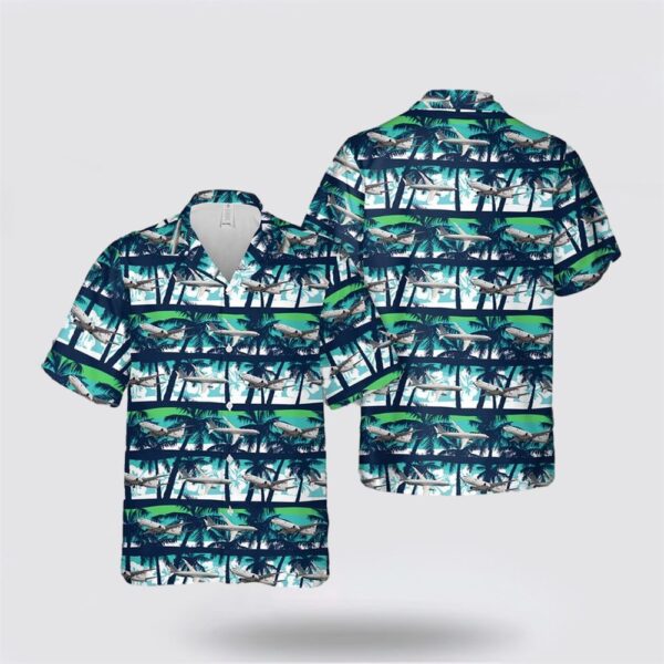 US Navy Boeing P-8 Poseidon Hawaiian Shirt – Gifts For Navy Soldiers