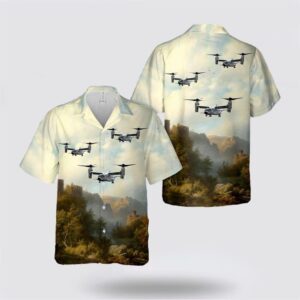 US Navy CMV-22B Osprey Hawaiian Shirt –…