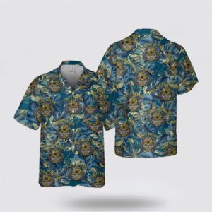 US Navy Diver Pocket Hawaiian Shirt –…