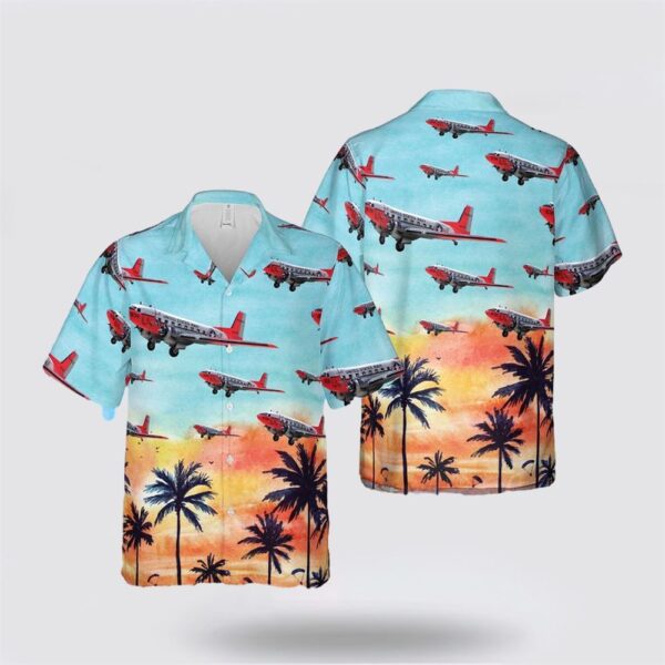 US Navy Douglas C-117D Hawaiian Shirt – Beach Clothes For Military Personnel