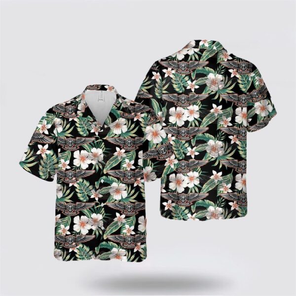 US Navy Enlisted Aviation Warfare Specialist Hawaiian Shirt – Beachwear Gifts For Navy Soldiers