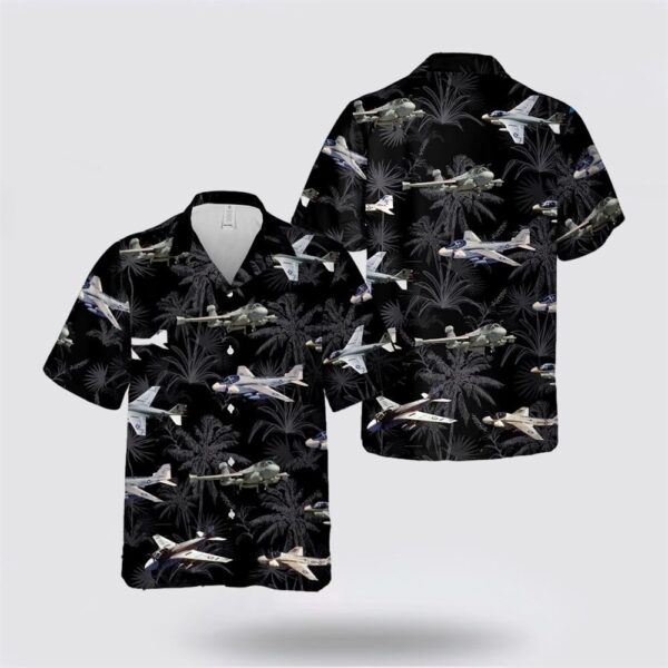 US Navy Grumman A-6 Intruder Hawaiian Shirt – Beach Clothes Gifts For Military Personnel