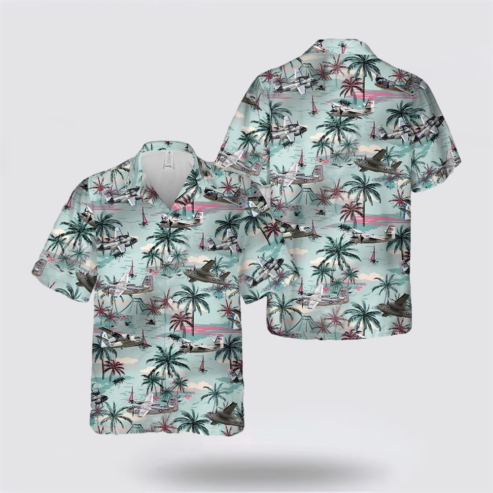 US Navy Grumman C-1 Trader Hawaiian Shirt – Gift For Military Personnel US Navy Grumman C-1 Trader Hawaiian Shirt – Gift For Military Personnel