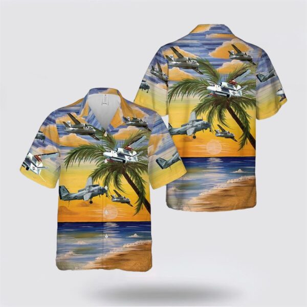US Navy Grumman S-2 Tracker Hawaiian Shirt – Vacation Mode Hawaiian Shirts