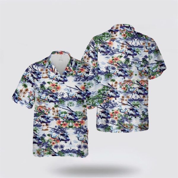 US Navy Kaman SH-2G Super Seasprite Hawaiian Shirt – Gifts For Navy Soldiers