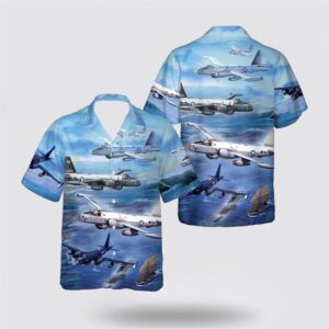 US Navy Lockheed P-2 Neptune Hawaiian Shirt…