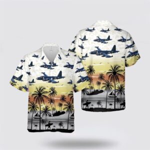US Navy Lockheed P-2 Neptune Hawaiian Shirt…