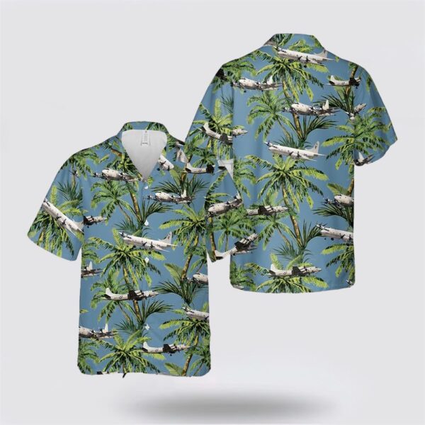 US Navy Lockheed P-3 Orion Hawaiian Shirt – Gifts For Navy Soldiers