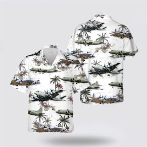 US Navy Lockheed P-3 Orion Hawaiian Shirt…