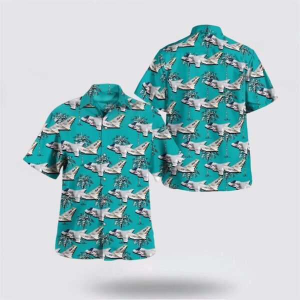 US Navy Lockheed S-3 Viking Hawaiian Shirt – Beachwear Gift For Military Personnel