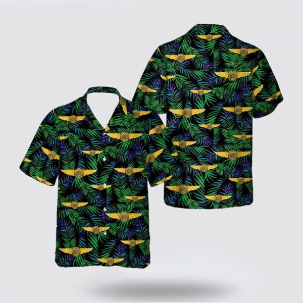 US Navy Naval Aviation Observer Badge Hawaiian Shirt – Gifts For Navy Military Personnel