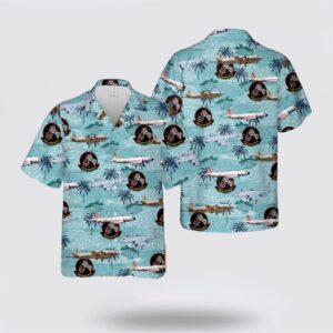 US Navy P-3 Orion Hawaiian Shirt- Beach…