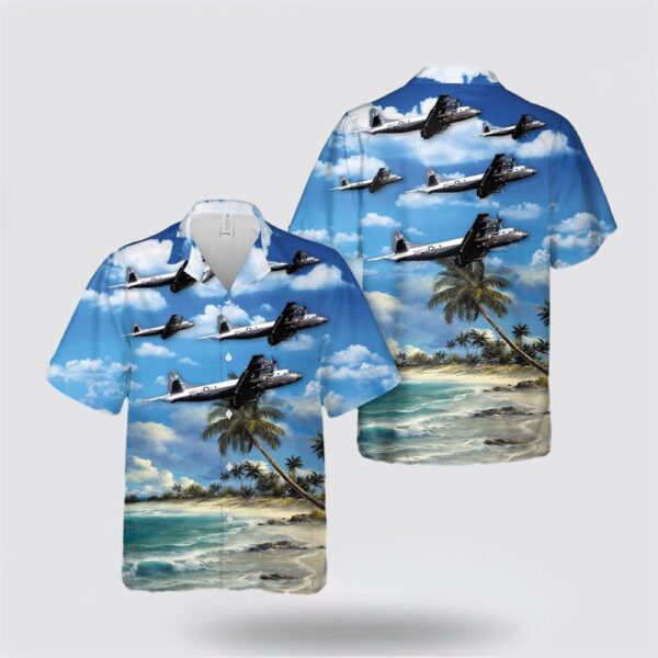 US Navy Patrol Squadron 49 P-3A Hawaiian Shirt – Hawaiian Shirt Gifts For Navy Soldiers