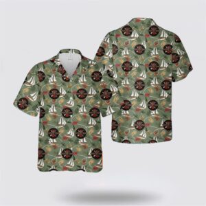 US Navy SARC Insignia Hawaiian Shirt –…