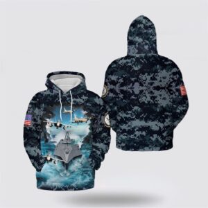 US Navy USS Independence (LCS-2) 3D Hoodie…