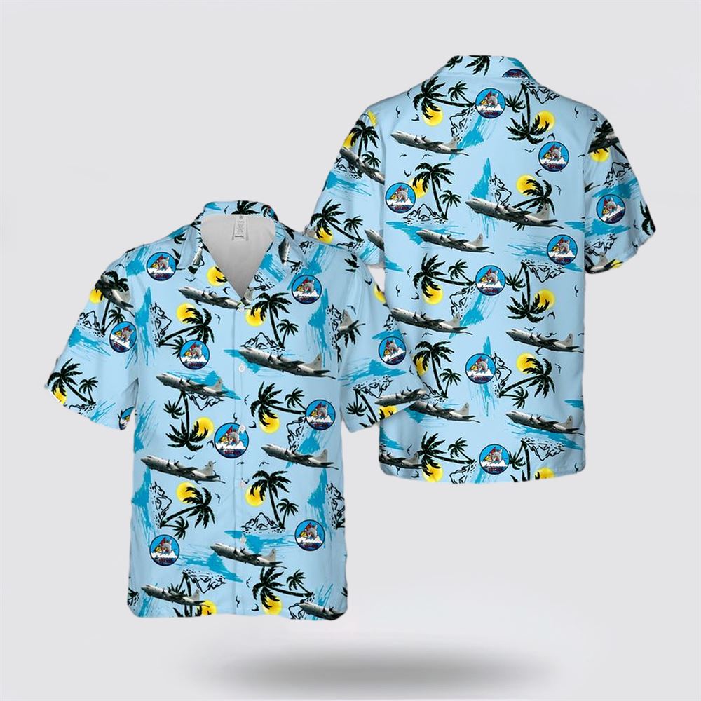 US Navy VP-45 Pelicans P-3C Hawaiian Shirt – Beachwear Gifts For Navy Military Personnel US Navy VP-45 Pelicans P-3C Hawaiian Shirt – Beachwear Gifts For Navy Military Personnel