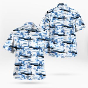 Us Air Force 28th Bomb Wing Rockwell B-1b Lancer Hawaiian Shirt - Mens Hawaiian Shirt - US Air Force Gifts