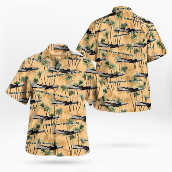 Us Air Force 2d Bomb Wing B-52 Stratofortress Hawaiian Shirt – Mens Hawaiian Shirt – US Air Force Gifts