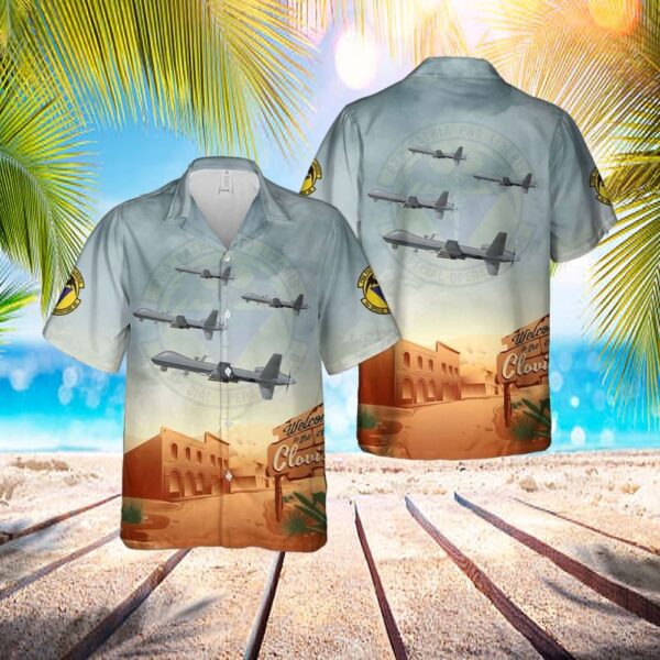 Us Air Force 3rd Special Operations Squadron Mq-9b “Reaper” Hawaiian Shirt – Hawaiian Outfit For Men