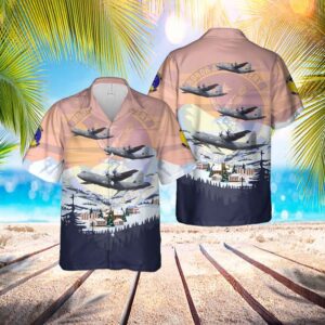 Us Air Force 57th Rescue Squadron (57 Rqs) Lockheed Hc-130 Hercules Hawaiian Shirt - Hawaiian Outfit For Men
