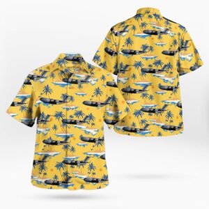 Us Air Force 62nd Airlift Wing (62 Aw) C-17 Globemaster Iii Hawaiian Shirt - Mens Hawaiian Shirt - US Air Force Gifts
