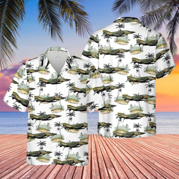 Us Air Force Alabama Air National Guard 106th Air Refueling Squadron Rf-4c Phantom Ii Hawaiian Shirt – Beachwear For Men – Best Hawaiian Shirts