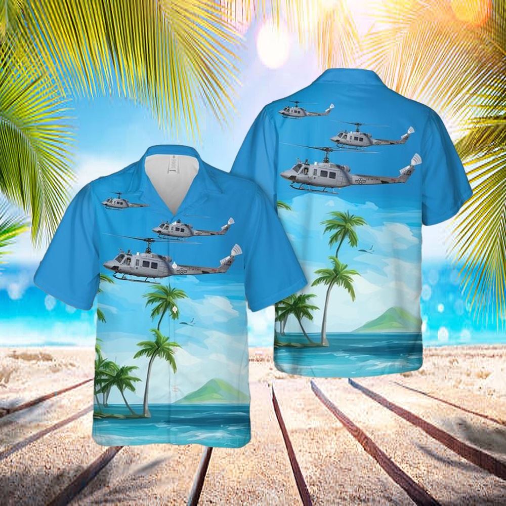 Us Air Force Bell Th-1h Huey II (205) Hawaiian Shirt – Hawaiian Outfit For Men – Gift For Young Adult Us Air Force Bell Th-1h Huey II (205) Hawaiian Shirt – Hawaiian Outfit For Men – Gift For Young Adult