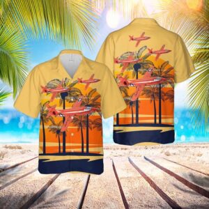 Us Air Force Bell X-1 Hawaiian Shirt…