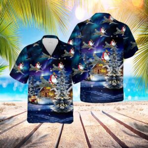 Us Air Force Mcdonnell Douglas F-4 Phantom II Christmas Hawaiian Shirt – Hawaiian Outfit For Men