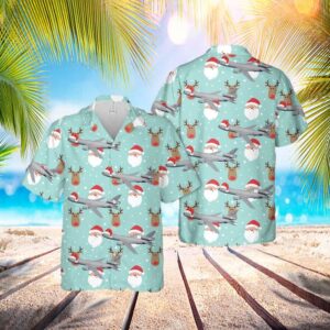 Us Air Force Mcdonnell Douglas Kc-10 Extender Christmas Hawaiian Shirt – Hawaiian Outfit For Men