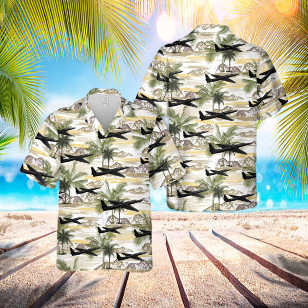 Usaf U-2 Dragon Lady 80-1080 From The 9th Reconnaissance Wing Hawaiian Shirt – Beachwear For Men – Best Hawaiian Shirts