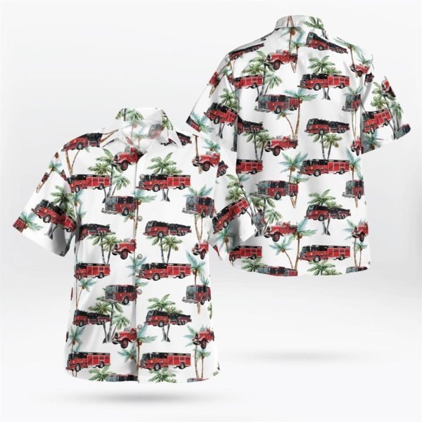 Valhalla, New York, Valhalla Fire Department Hawaiian Shirt – Gifts For Firefighters In Valhalla, NY