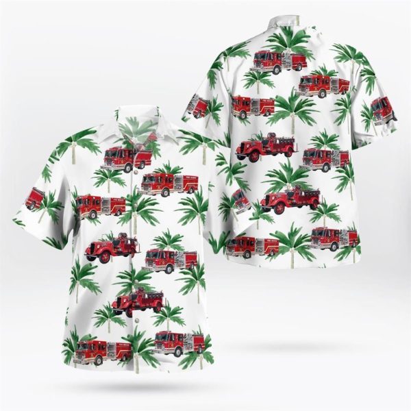 Verbank, NY, Union Vale Fire District Hawaiian Shirt – Gifts For Firefighters In Verbank