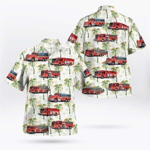 Walden, New York, Coldenham Fire Department Hawaiian Shirt – Gifts For Firefighters In Walden, NY