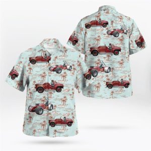 Warrensburg, NY, Warrensburg Fire Department Hawaiian Shirt…