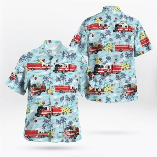 Watchung Fire Department, Watchung, New Jersey Hawaiian Shirt – Gifts For Firefighters In Watchung, NJ