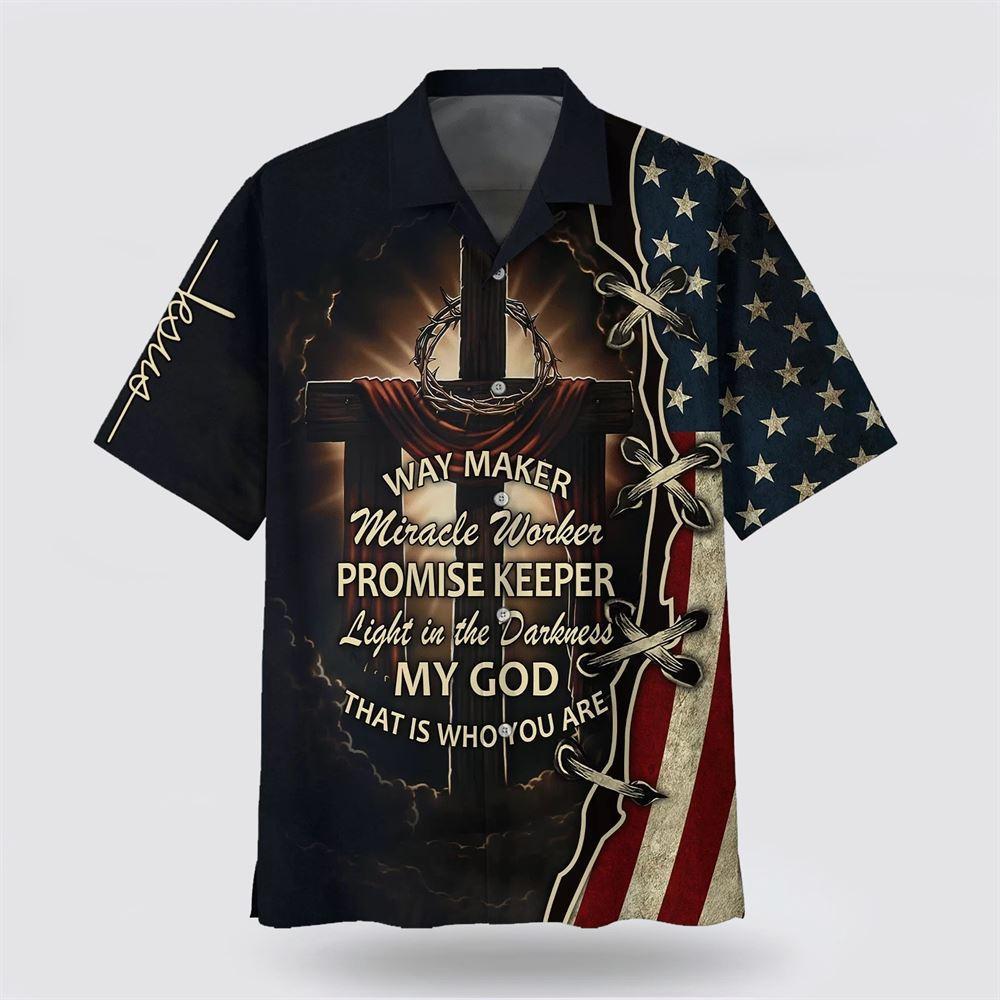Way Maker Miracle Worker Promise Keeper Hawaiian Shirts – Gifts For Christian Families Way Maker Miracle Worker Promise Keeper Hawaiian Shirts – Gifts For Christian Families