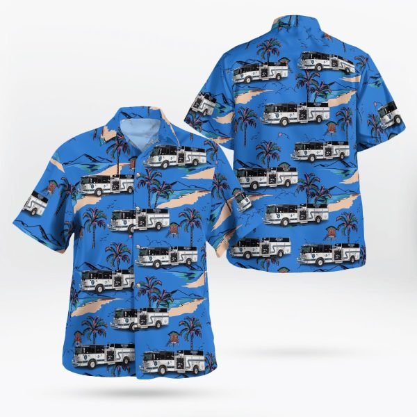 Wellsville Fire Company, Wellsville, New York Hawaiian Shirt – Gifts For Firefighters In Wellsville, NY