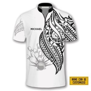 White Tribal Bowling Personalized Names And Team Jersey Shirt Gift For Bowling Enthusiasts 3 irgrwa.jpg