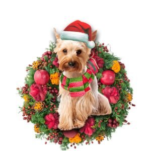 Yorkshire Terrier Christmas Christmas Plastic Hanging Ornament…