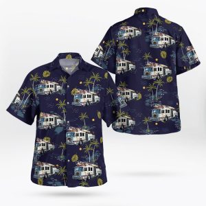 ew York Lancaster Fire Department Hawaiian Shirt…