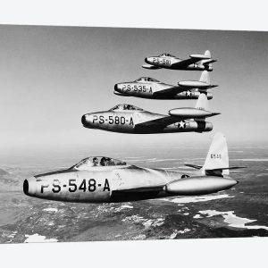 1950s Four Us Air Force F-84 Thunderjet…