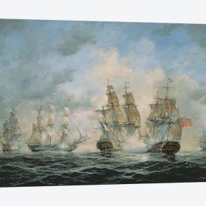 19th Century Naval Engagement in Home Waters…