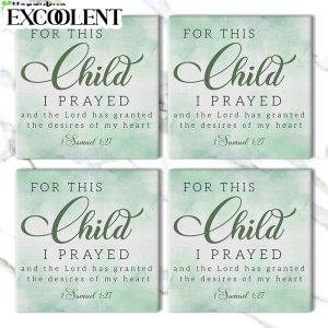 1 Samuel 127 For This Child I Prayed Stone Coasters Coasters Gifts For Christian 3 p4cmlw.jpg