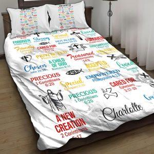A Child of God Christian Quilt Bedding…