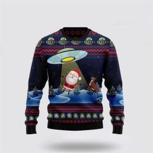 Alien Don’t Catch Santa Ugly Sweater –…
