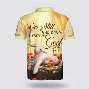 Be Still And Know That I Am God Lamb Polo Shirt Gifts For Christians 2 wjqm6s.jpg