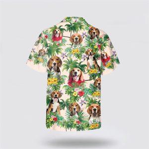 Beagle Dog Flower And Leaves Tropic Pattern Hawaiian Shirt Gift For Pet Lover 3 cs4nk9.jpg